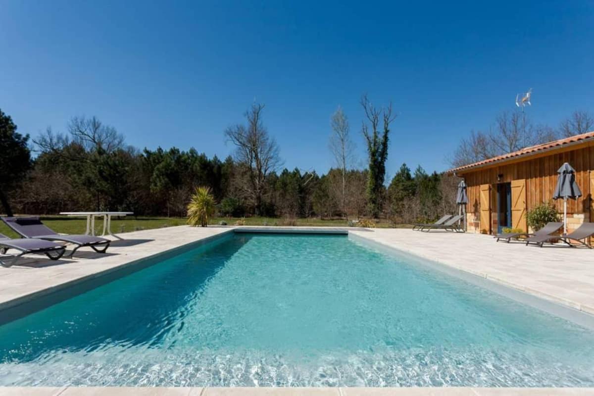 Domaine De La Grange Bed & Breakfast Carcans Bagian luar foto