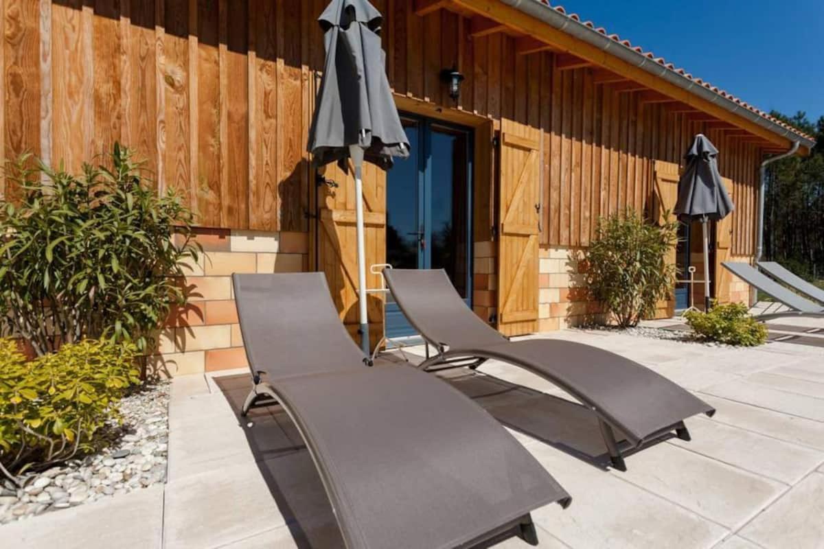 Domaine De La Grange Bed & Breakfast Carcans Bagian luar foto
